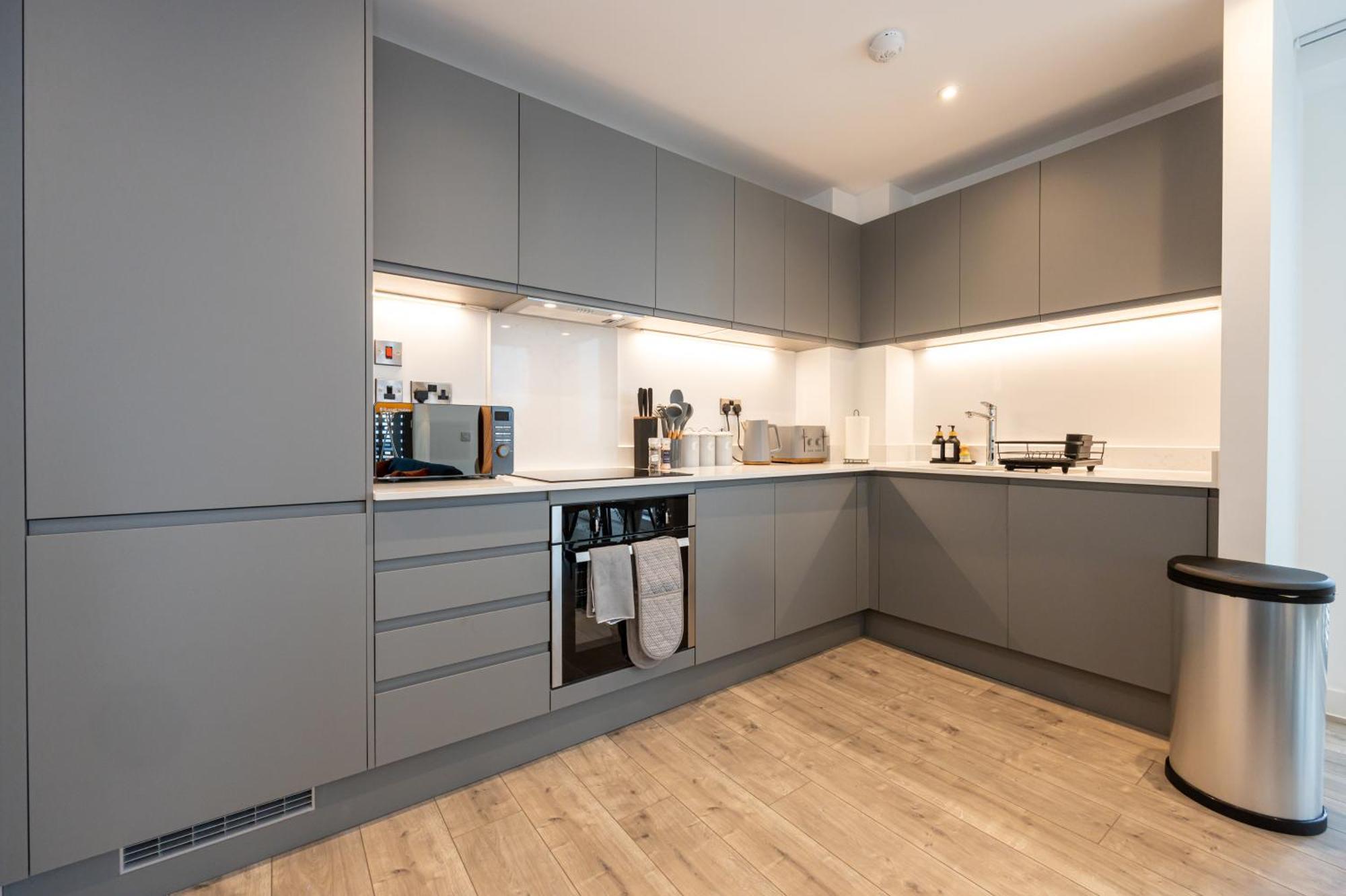 Ferienwohnung Pet Friendly 2Br Near Station By Asquare Letting Manchester Exterior foto
