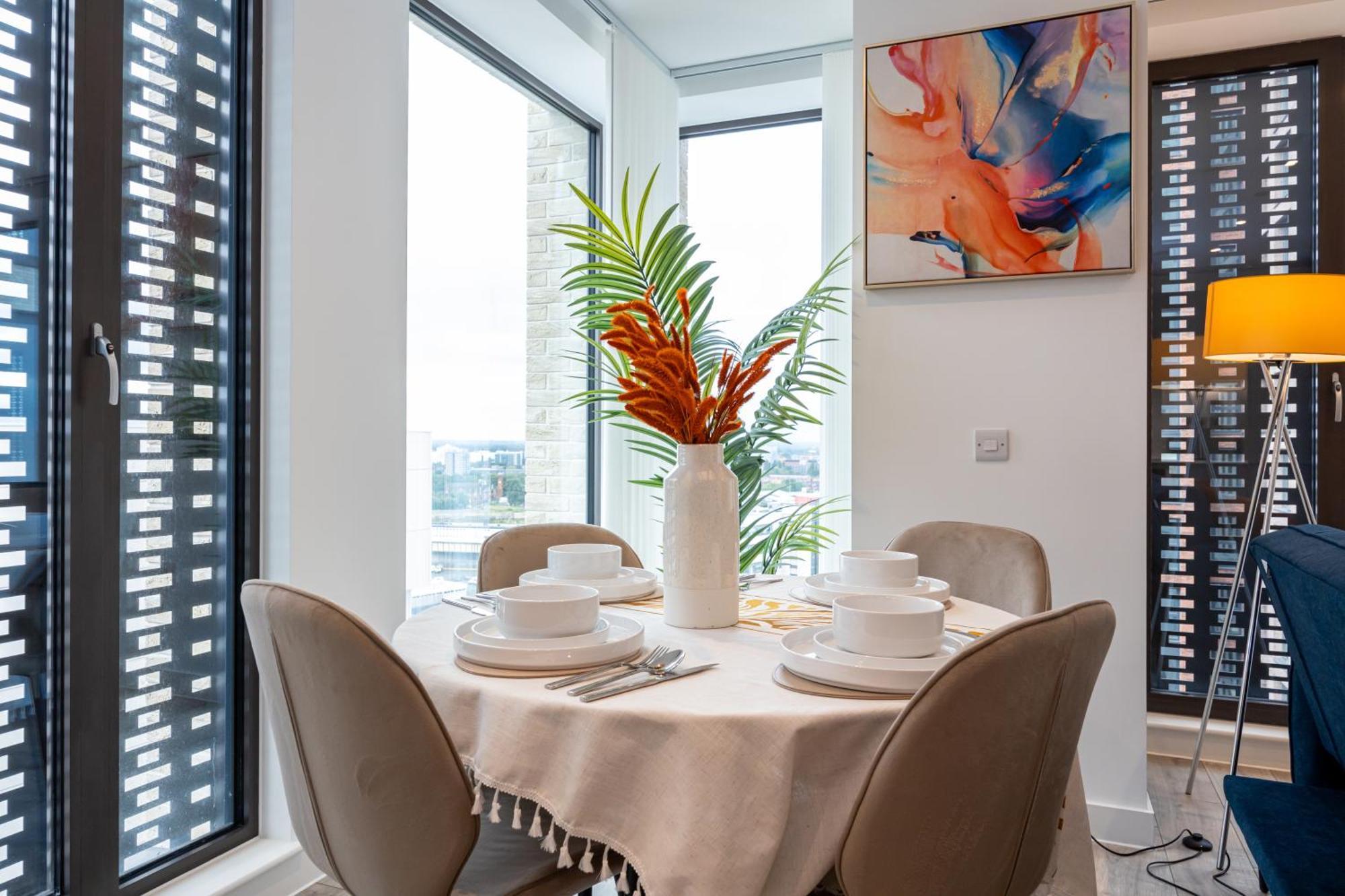 Ferienwohnung Pet Friendly 2Br Near Station By Asquare Letting Manchester Exterior foto